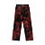 SP5DER - Calça Jeans V2 Web Denim "Preto/Vermelho" -NOVO- - Imagem 1