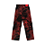 SP5DER - Calça Jeans V2 Web Denim "Preto/Vermelho" -NOVO- - Imagem 2