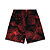 SP5DER - Bermuda de Moletom AOP Web V2 "Preto/Vermelho" -NOVO- - Imagem 2
