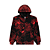 SP5DER - Moletom AOP Web V2 Zip Up "Preto/Vermelho" -NOVO- - Imagem 1