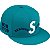 SUPREME x HOMERUN - Boné S Logo New Era 59Fifty "Turquesa" -NOVO- - Imagem 2