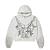 VALE LIVES FOREVER - Moletom Big Chain "Cinza" -NOVO- - Imagem 1