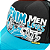 KAPITAL - Boné Trucker Denim Men Loves Cats "Preto/Azul" -NOVO- - Imagem 2