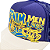 KAPITAL - Boné Trucker Denim Men Loves Cats "Roxo/Amarelo" -NOVO- - Imagem 2