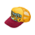KAPITAL - Boné Trucker Free Wheelin "Amarelo/Vinho" -NOVO- - Imagem 1