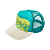 KAPITAL - Boné Trucker Free Wheelin "Turquesa/Bege" -NOVO- - Imagem 1