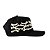 OMA DESIGN STUDIOS - Boné NY NY Crown "Preto/Creme" -NOVO- - Imagem 5