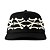 OMA DESIGN STUDIOS - Boné NY NY Crown "Preto/Creme" -NOVO- - Imagem 1