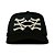 OMA DESIGN STUDIOS - Boné NY NY Side Chain Stitch "Preto" -NOVO- - Imagem 1