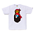BAPE - Camiseta Baby Milo Pirate On Ape Head "Branco" -NOVO- - Imagem 1