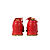 LOUIS VUITTON x SUPREME - Run Away "Red Gum" (40,5 BR / 7,5 US) -USADO- - Imagem 3