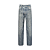 BIRTH OF ROYAL CHILD - Calça Jeans 3D Printing Washed 20k Swarovski Diamond "Indigo" -NOVO- - Imagem 1