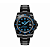 BAPE - Relógio A Bathing Ape Type 1 Bapex "Preto/Azul" -NOVO- - Imagem 1