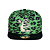 HELLSTAR - Boné Cheetah Print Snapback "Verde/Preto" -NOVO- - Imagem 1