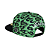 HELLSTAR - Boné Cheetah Print Snapback "Verde/Preto" -NOVO- - Imagem 2