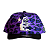 HELLSTAR - Boné Cheetah Print Snapback "Roxo/Preto" -NOVO- - Imagem 1
