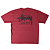 STUSSY - Camiseta Stock New York "Vermelho" -NOVO- - Imagem 2