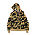 BAPE - Moletom 1ST Camo Shark Full Zip "Amarelo" -NOVO- - Imagem 1