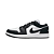 NIKE - Air Jordan 1 Low SE "Homage Splt White Black" (39,5 BR / 9,5W US) -NOVO- - Imagem 1