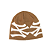 OMA DESIGN STUDIOS - Touca NY NY Skull "Marrom" -NOVO- - Imagem 1