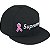SUPREME x NEW ERA - Boné Breast Cancer Awareness Boxo Logo Fitted "Preto" -NOVO- - Imagem 1