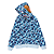 BAPE - Moletom ABC Camo Shark Full Zip "Azul" -NOVO- - Imagem 2
