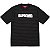 SUPREME - Camiseta Bubble S/S Top "Preto" -NOVO- - Imagem 1