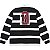 SUPREME - Camiseta Manga Longa Stripe Rugby FW25 "Preto" -NOVO- - Imagem 2