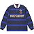SUPREME - Camiseta Manga Longa Stripe Rugby FW25 "Azul" -NOVO- - Imagem 1