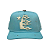 HELLSTAR - Boné OG Logo Rhinestone Snapback "Azul" -NOVO- - Imagem 1