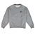 NIKE x STUSSY - Moletom Crewneck Fleece "Cinza" -USADO- - Imagem 1