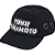 SUPREME x YOHJI YAMAMOTO - Boné Grommet 6-Panel "Preto" -NOVO- - Imagem 1