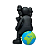 KAWS - Boneco Holiday Thailand Vinyl "Preto" -NOVO- - Imagem 2