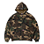 SUPREME x DICKIES - Moletom Quilted Lines Zip Up Camo" -NOVO- - Imagem 1