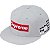 SUPREME x NEW ERA - Boné Box Logo Bones FW25 "Cinza"-NOVO- - Imagem 1