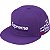 SUPREME x NEW ERA - Boné Box Logo Bones FW25 "Roxo"-NOVO- - Imagem 1
