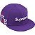 SUPREME x NEW ERA - Boné Box Logo Bones FW25 "Roxo"-NOVO- - Imagem 2