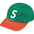 SUPREME - Boné Pigment Coated 2-Tone S Logo "Emerald" -NOVO- - Imagem 1