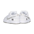 NIKE x SUPREME - SB Dunk Low 94 "White Metallic Silver" -NOVO- - Imagem 3