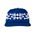 OMA DESIGN STUDIOS - Boné LA LA Crown Curved Brim "Azul/Branco" -NOVO- - Imagem 1