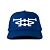 OMA DESIGN STUDIOS - Boné LA LA Side Curved Brim "Azul/Branco" -NOVO- - Imagem 1