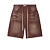 VALE LIVES FOREVER - Bermuda Forged Jorts "Marrom" -NOVO- - Imagem 1