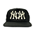 OMA DESIGN STUDIOS - Boné NY NY "Preto/Creme" -NOVO- - Imagem 1
