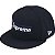 SUPREME x NEW ERA - Boné Breast Cancer Awareness Boxo Logo Fitted "Azul Marinho" -NOVO- - Imagem 2