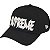 SUPREME x NEW ERA - Boné Sharp Spellout Adjustable "Preto" -NOVO- - Imagem 1