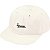 SUPREME - Boné Distressed Script 6-Panel "Branco" -NOVO- - Imagem 1