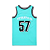 TIFFANY & CO x NBA x MITCHELL & NESS - Regata Jersey Basketball "Azul Tiffany" -NOVO- - Imagem 2