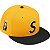 SUPREME x NEW ERA - Boné Reaper S Logo 59Fifty Fitted "Amarelo" -NOVO- - Imagem 1
