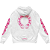 CHROME HEARTS - Moletom Horseshoe Floral "Branco" -NOVO- - Imagem 1