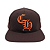 CHROME HEARTS - Boné Baseball "Marrom/Laranja" -NOVO- - Imagem 1